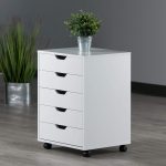 Winsome Halifax Storage/Organization, 5 drawer, White - Image 2